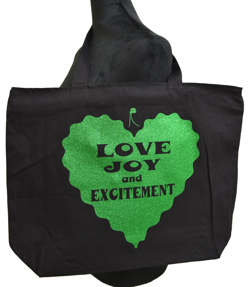 Large Cotton Canvas Tote Bag