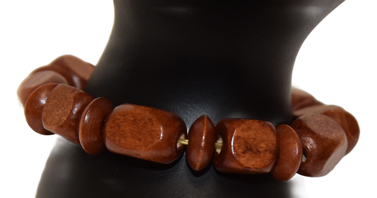 Brown Wooden Bracelet